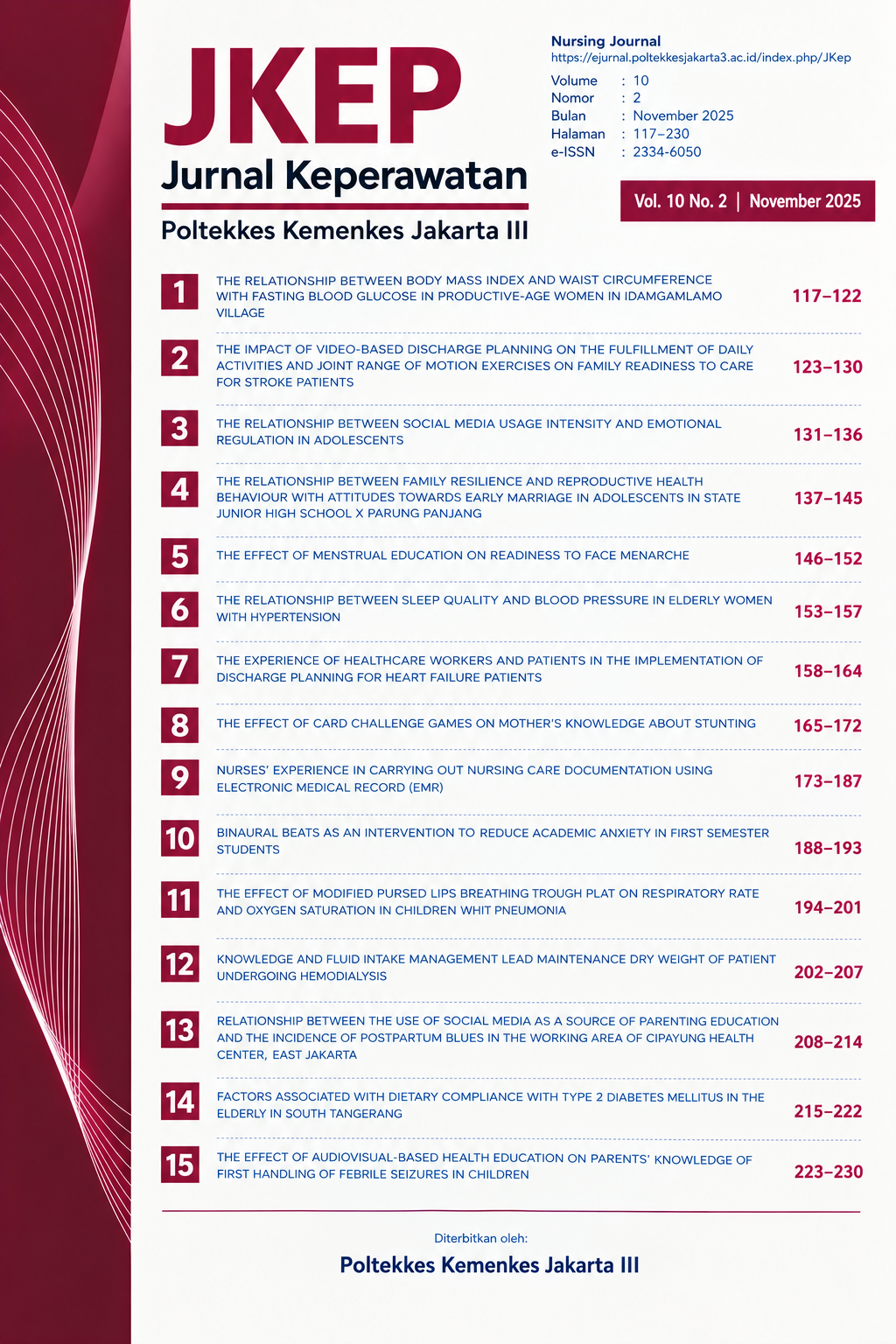 Vol. 10 No. 2 (2025): November